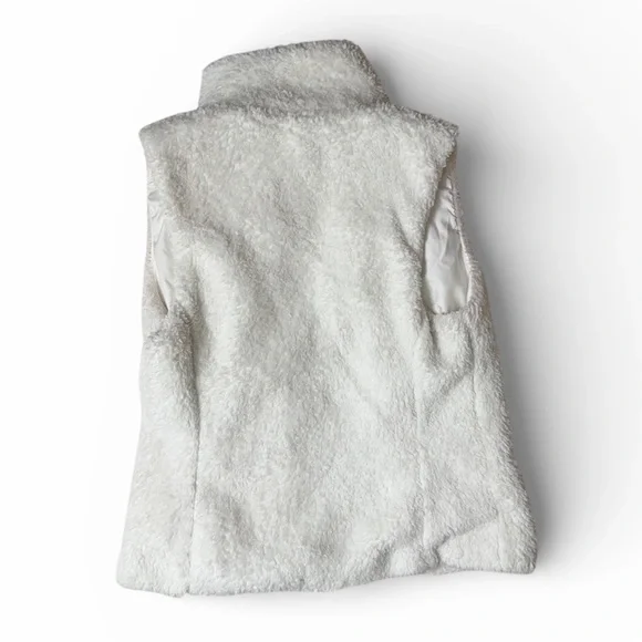 Patagonia Women's Los Gatos Birch White Fleece Vest Small - Picture 2 of 4